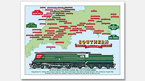 SR West Counry Pacific Class with Nameplates