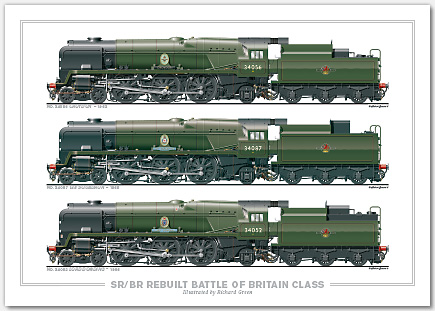 SR/ BR Rebuilt Battle of Britain Class