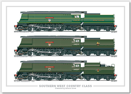 SR West Country Class
