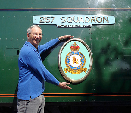 257 Squadron Plaque