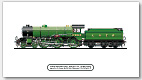 LNER B17/4 Footballer No 2864 (61664) Liverpool (H. N. Gresley) Steam Locomotive Print